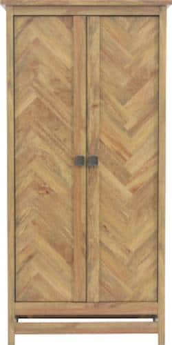 Sauder - Cannery Bridge Wood Storage Cabinet - Sindoori Mango - Front_Zoom