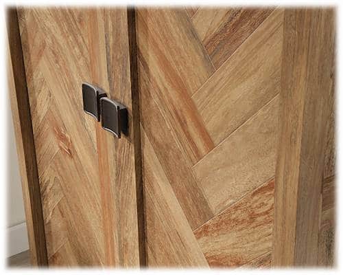 Alt View 18. Sauder - Cannery Bridge Wood Storage Cabinet - Sindoori Mango.