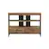 Alt View 12. Sauder - Trestle Collection TV Cabinet for Most TVs Up to 42" - Vintage Oak.