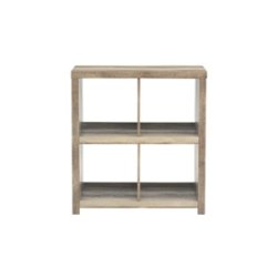 Sauder - HomePlus Collection 1-Shelf Bookcase - Lintel Oak - Front_Zoom