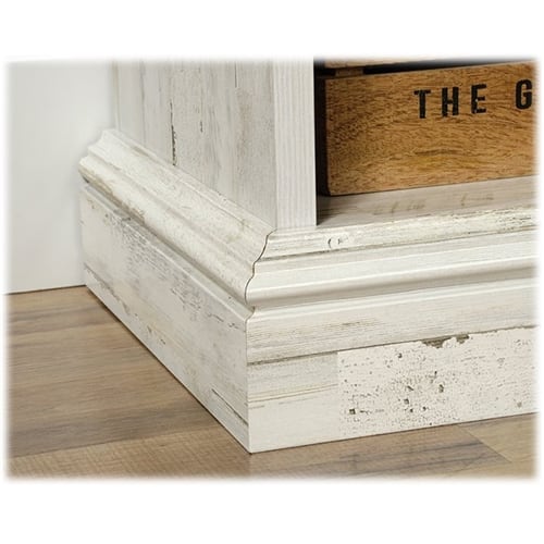 Alt View 20. Sauder - Barrister Lane Collection 10-Shelf Bookcase - White Plank.