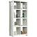 Front. Sauder - HomePlus Collection 3-Shelf Bookcase - White.