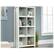 Alt View 13. Sauder - HomePlus Collection 3-Shelf Bookcase - White.