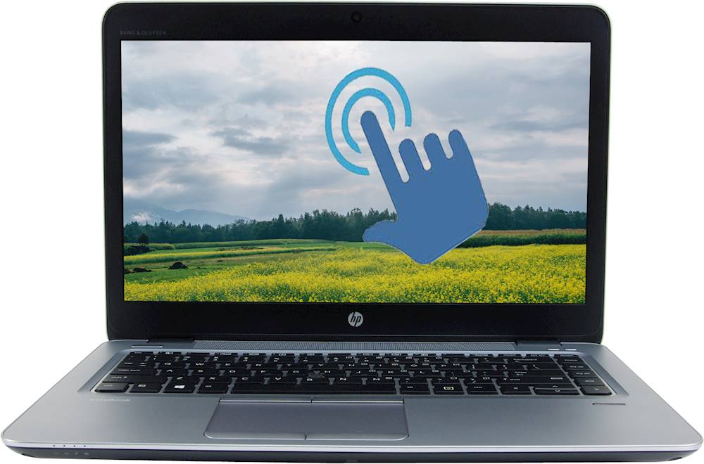 HP – EliteBook 14″ Refurbished Touch-Screen Laptop – Intel Core i7 – 16GB Memory – 512GB SSD – Silver