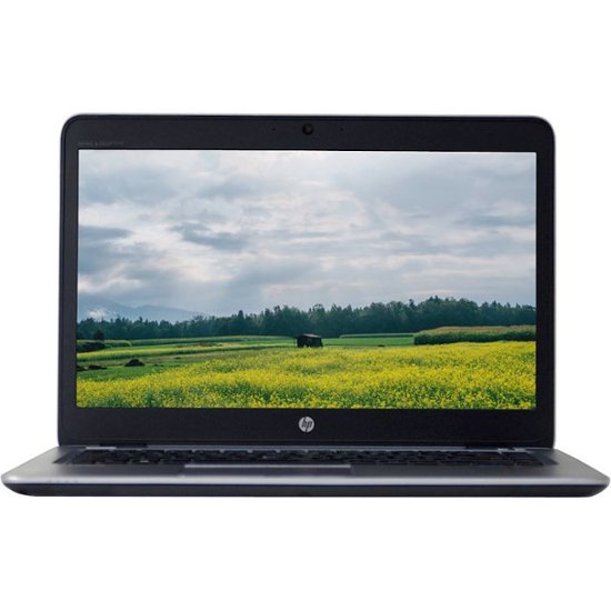 Front Zoom. HP - EliteBook 14" Refurbished Laptop - Intel Core i5 - 8GB Memory - 256GB Solid State Drive - Gray.