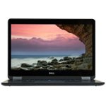 Front. Dell - Latitude 14" Refurbished Touch-Screen Laptop - Intel Core i7 - 16GB Memory - 512GB SSD - Black.