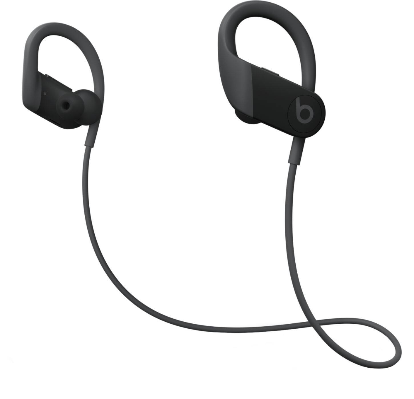 Alt View 14. Beats - Powerbeats High-Performance Wireless Earphones - Black.