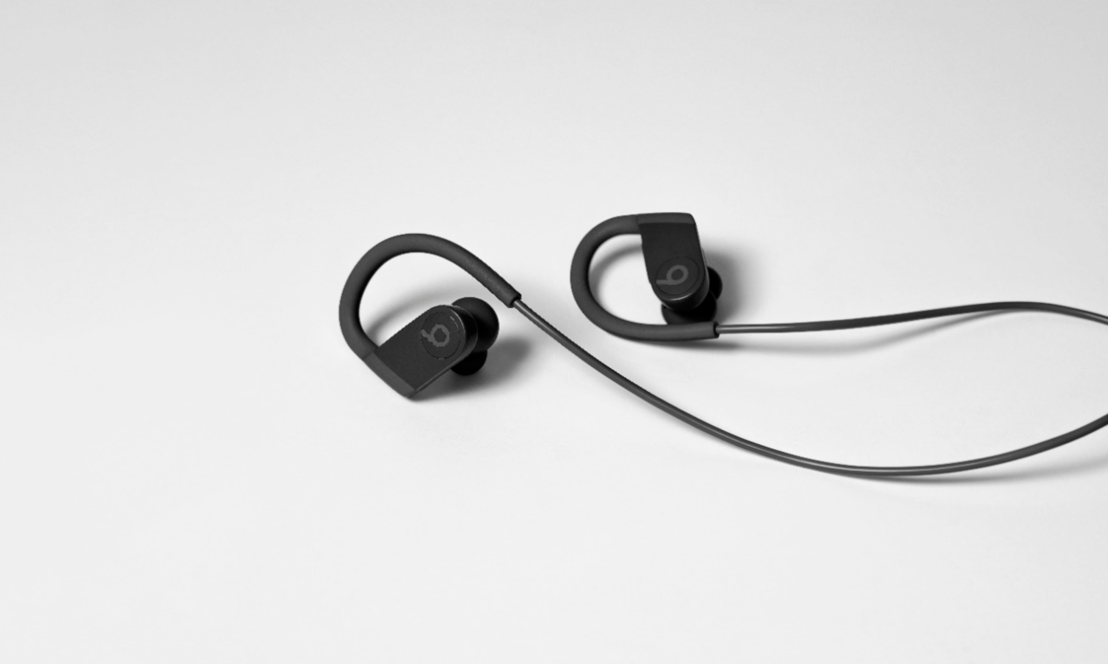 Alt View 15. Beats - Powerbeats High-Performance Wireless Earphones - Black.