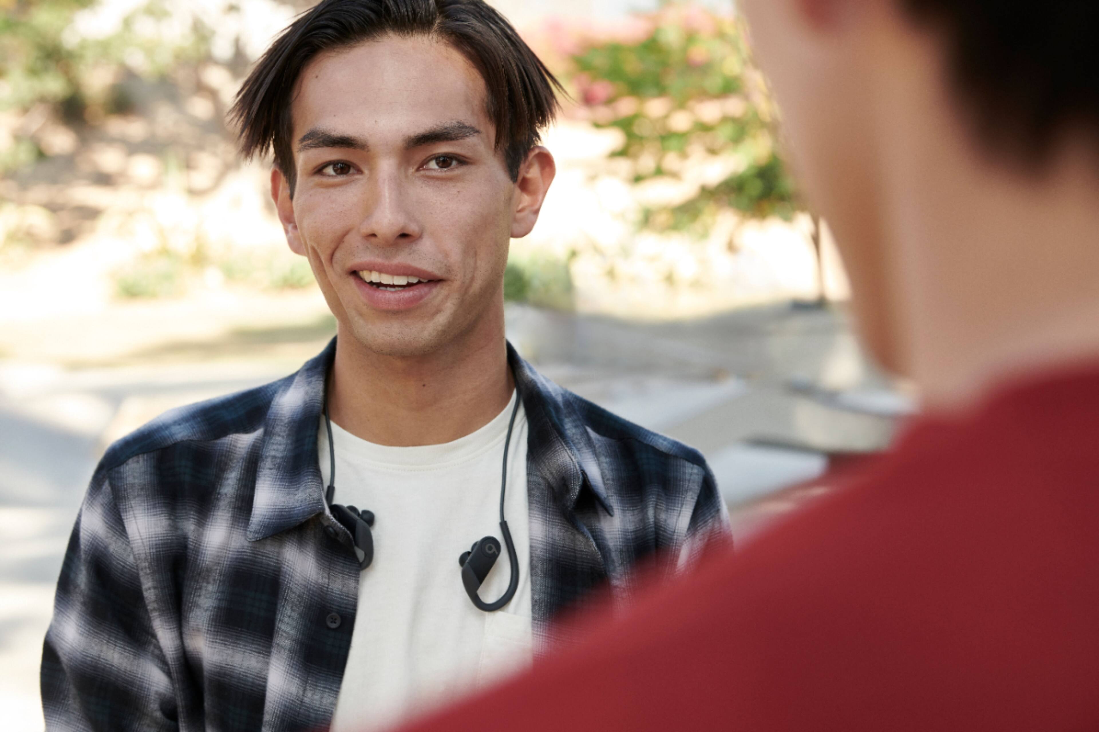 Alt View 17. Beats - Powerbeats High-Performance Wireless Earphones - Black.