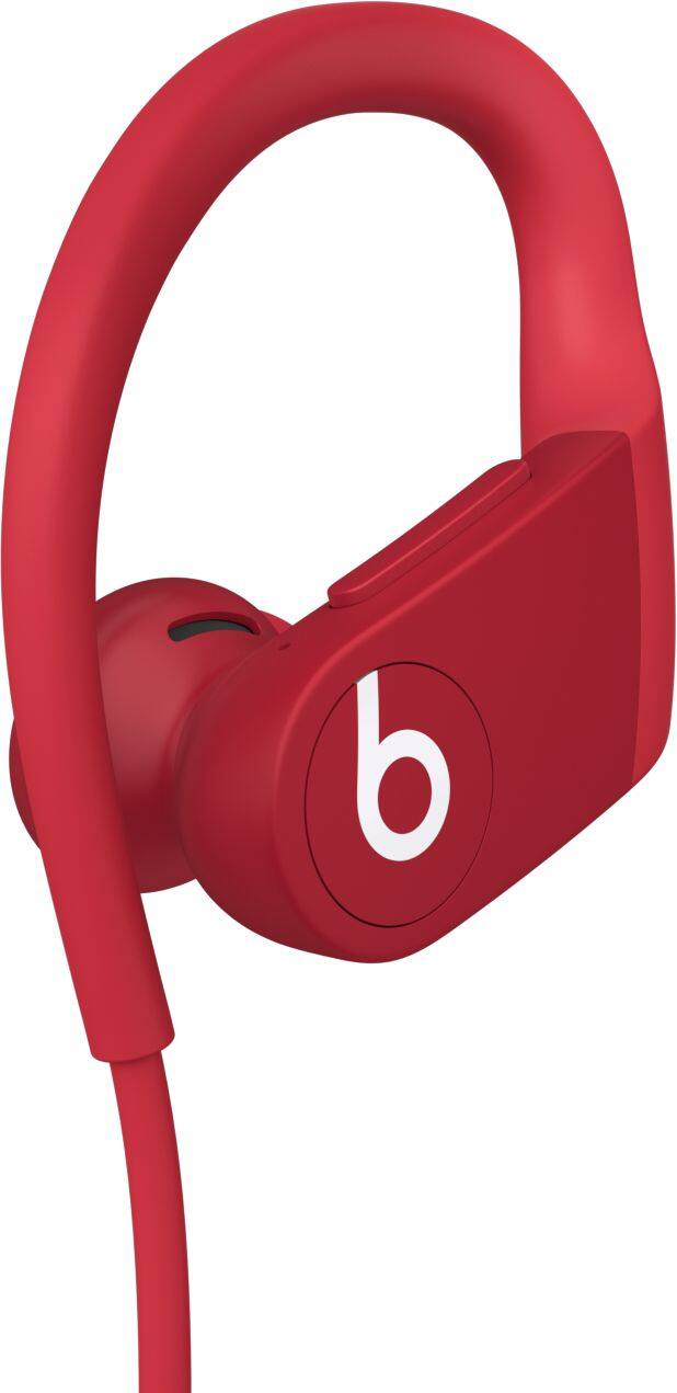 Alt View 12. Beats - Powerbeats High-Performance Wireless Earphones - Red.