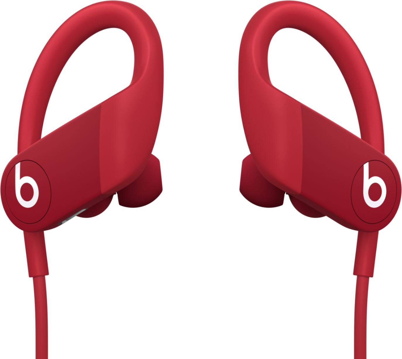 Alt View 13. Beats - Powerbeats High-Performance Wireless Earphones - Red.