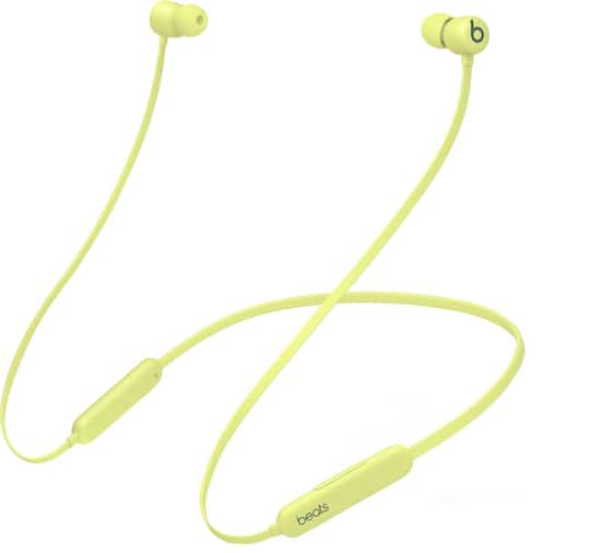 Beats Flex Wireless Earphones Yuzu Yellow MYMD2LL A Best Buy