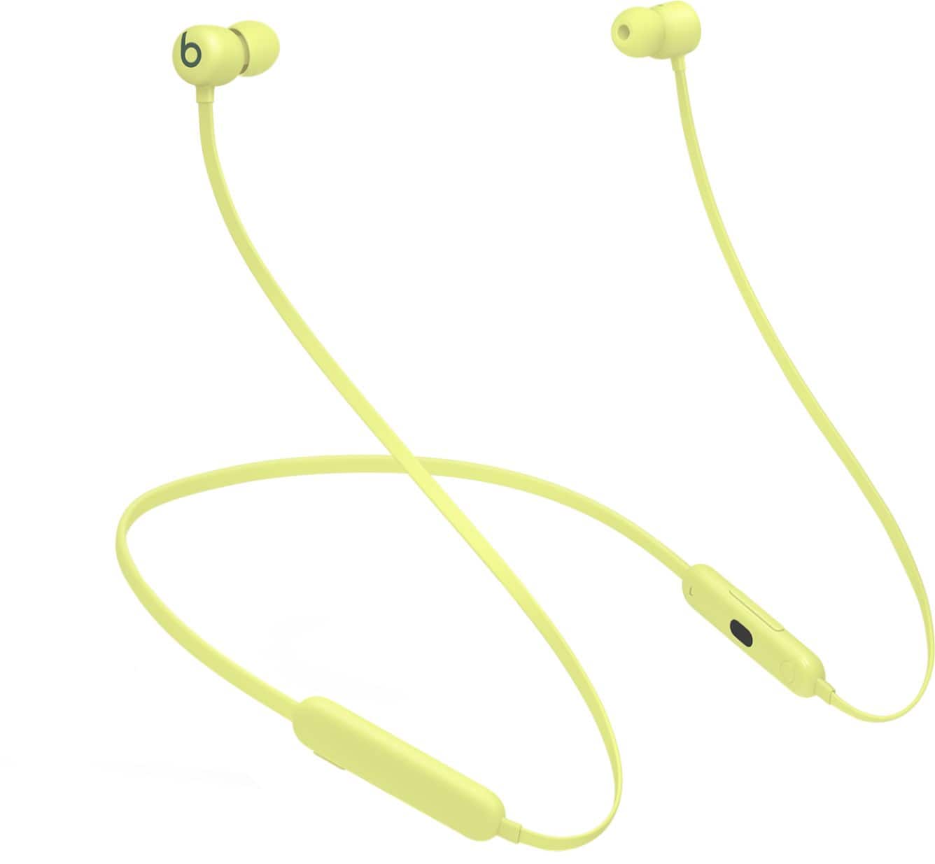 Alt View 12. Beats - Beats Flex Wireless Earphones - Yuzu Yellow.