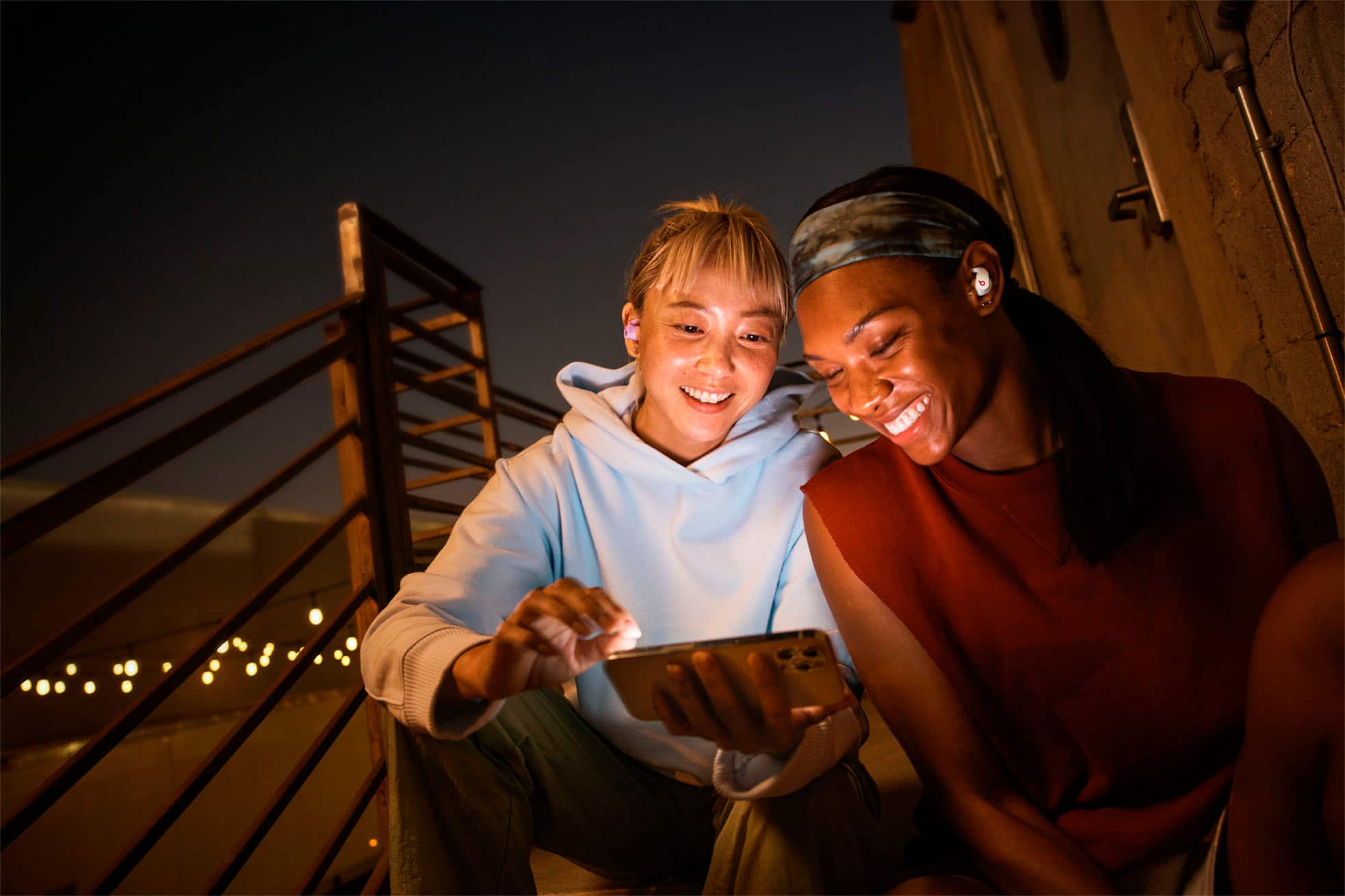 Alt View 30. Beats - Beats Fit Pro True Wireless Noise Cancelling In-Ear Earbuds - Black.