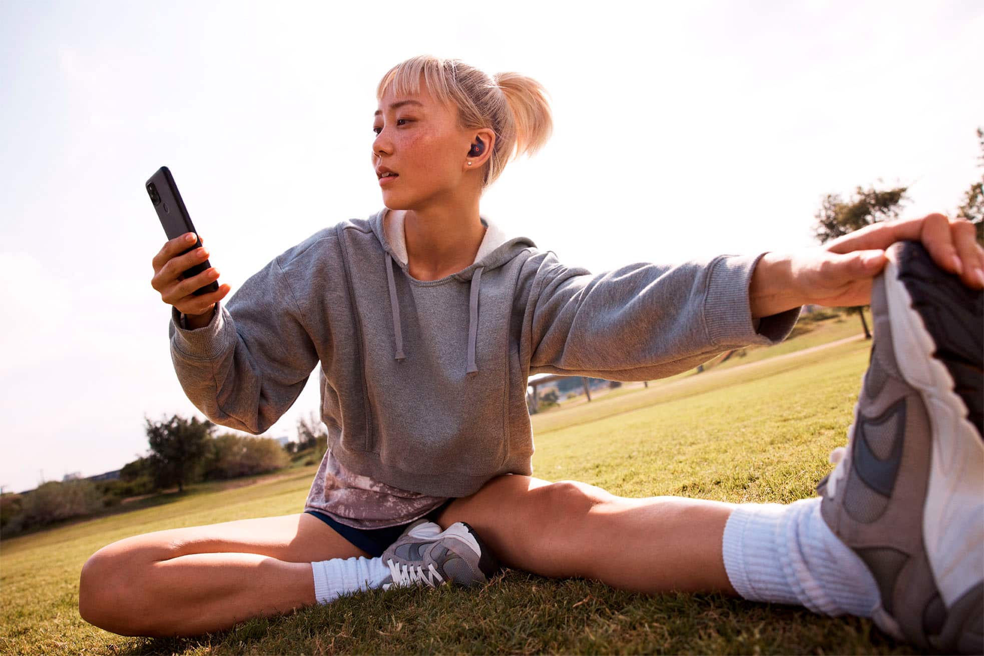 Alt View 32. Beats - Beats Fit Pro True Wireless Noise Cancelling In-Ear Earbuds - Black.