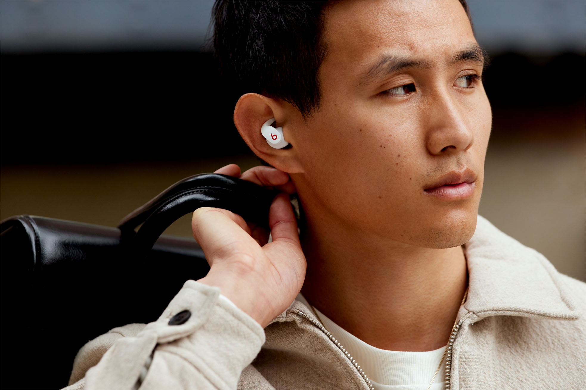 Beats Fit Pro True Wireless Noise Cancelling In-Ear Earbuds White