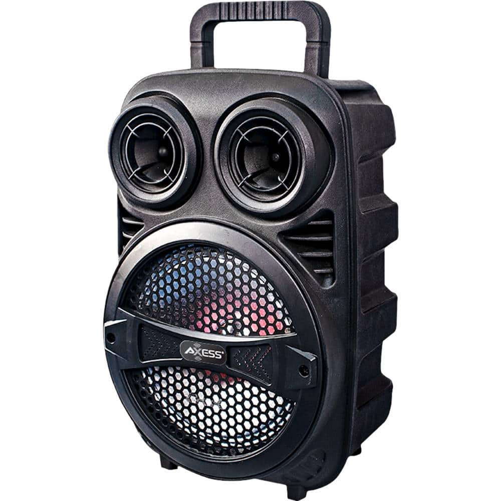 Bluetooth Party Speaker Best Buy Best Buy: Axess Portable Bluetooth Party Speaker with LED Lights Black