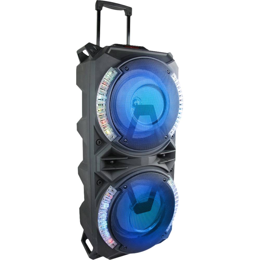 Double 8 Bluetooth Party Speaker LED Lights