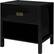 Left. Walker Edison - Classic Rectangular Solid Wood 1-Drawer Nightstand - Black.