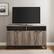 Alt View 13. Walker Edison - Contemporary Angled-Door 2-Shelf Sideboard - Gray Wash.