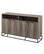 Left. Walker Edison - Contemporary Angled-Door 2-Shelf Sideboard - Gray Wash.
