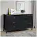 Alt View 13. Walker Edison - Solid Wood Modern Classic 6-Drawer Dresser - Black.