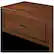 Alt View 14. Walker Edison - Classic Rectangular Solid Wood 1-Drawer Nightstand - Walnut.