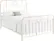 Alt View 12. Walker Edison - Industrial Queen Metal Pipe Bed Frame - Antique White - Antique White.