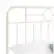 Alt View 15. Walker Edison - Industrial Queen Metal Pipe Bed Frame - Antique White - Antique White.