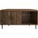 Front. Walker Edison - Corner TV Console for Most Flat-Panel TVs Up to 52" - Dark Walnut.