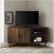 Alt View 11. Walker Edison - Corner TV Console for Most Flat-Panel TVs Up to 52" - Dark Walnut.