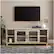 Alt View 12. Walker Edison - Rustic Farmhouse Columbus TV Stand Cabinet for Most Flat-Panel TVs Up to 65" - White Oak.