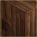 Alt View 11. Walker Edison - Modern 2-Shelf 2-Drawer Sideboard - Dark Wlanut.