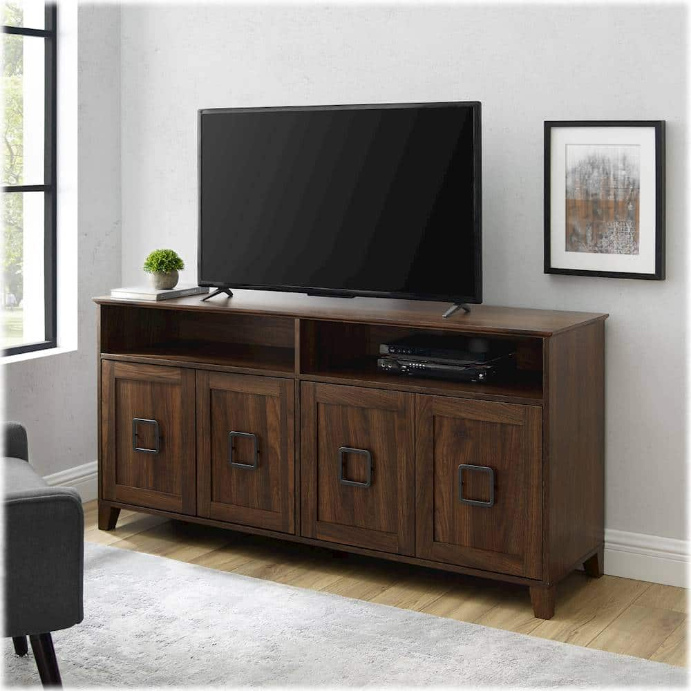 Best Buy: Walker Edison Modern Storage Console for Most TVs Up to 64 ...