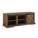 Angle. Walker Edison - Sliding Barn Door Entryway Acccent Bench - Rustic Oak.