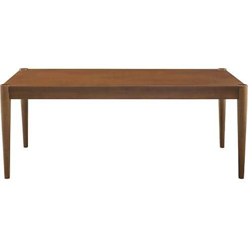 Walker Edison - Rectangular Mid-Century Modern MDF Coffee Table - Acorn