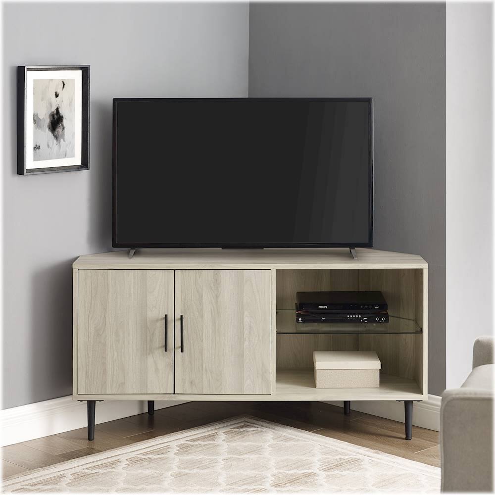 Best Buy Walker Edison Corner TV Console for Most FlatPanel TVs Up to
