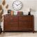 Alt View 11. Walker Edison - Solid Wood Modern Classic 6-Drawer Dresser - Walnut.