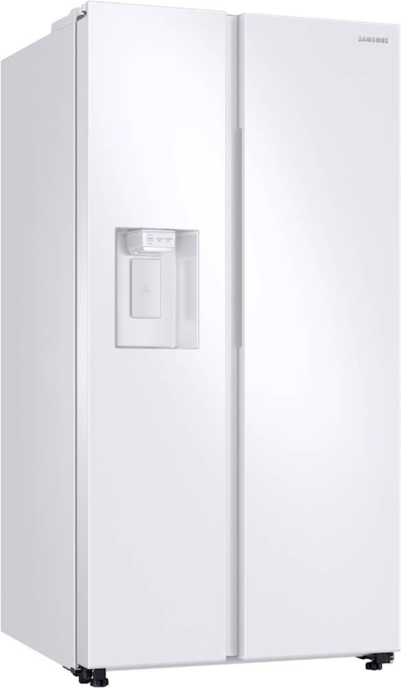 Angle View: Samsung - 28 Cu. Ft. French Door Refrigerator - Stainless steel