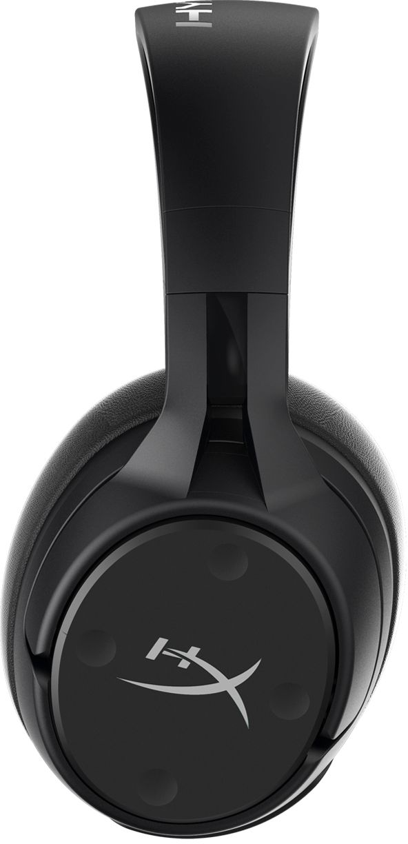 HyperX Qi Cloud Best Sound Buy: Wireless 4P5L5AA/HX-HSCFS-SG/WW and Headset 7.1 with Wireless for Flight PS5, PS4 Charging PC, Black Surround S Gaming