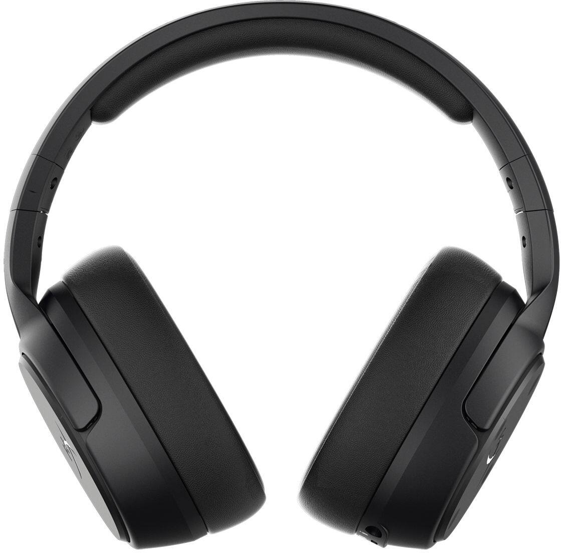 Alt View 12. HyperX - Cloud Flight S Wireless 7.1 Surround Sound Gaming Headset for PC, PS5, and PS4 with Qi Wireless Charging - Black.