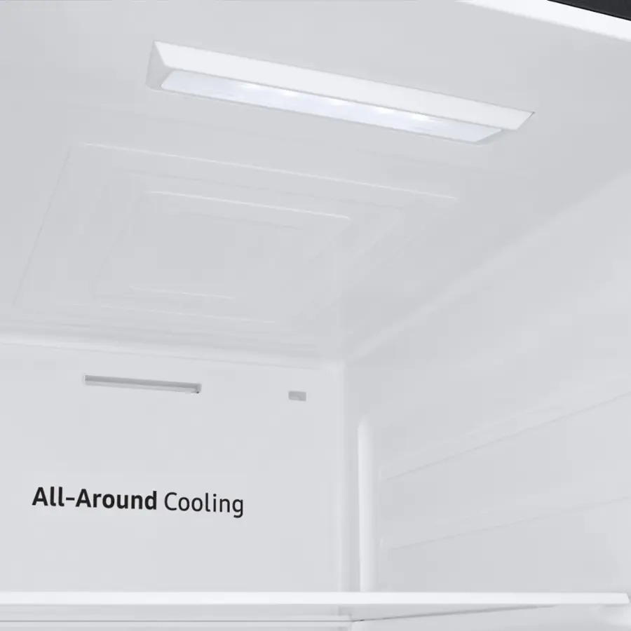 Alt View 17. Samsung - 27.4 cu. ft. Side-by-Side Refrigerator with Large Capacity - Black Stainless Steel.