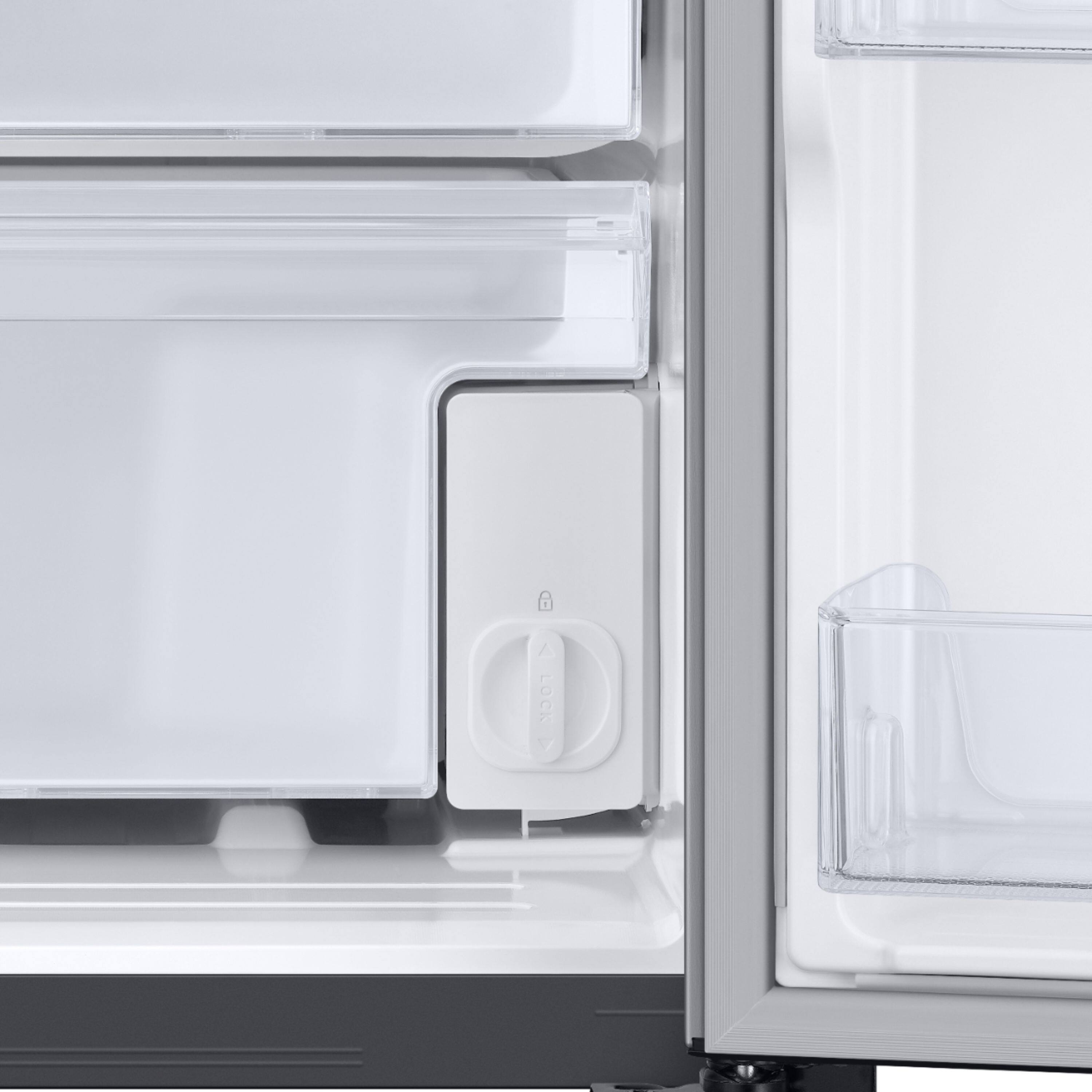 Alt View 13. Samsung - 27.4 cu. ft. Side-by-Side Refrigerator with Large Capacity - Stainless Steel.