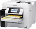 Alt View 11. Epson - EcoTank Pro ET-5880 Wireless All-In-One Inkjet Printer with PCL Support - White.