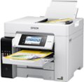 Left. Epson - EcoTank Pro ET-5880 Wireless All-In-One Inkjet Printer with PCL Support - White.