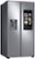 Angle Zoom. Samsung - 26.7 Cu. Ft. Side-by-Side Refrigerator with 21.5" Touch-Screen Family Hub - Stainless steel.