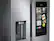 Alt View 5. Samsung - 26.7 cu. ft. Side-by-Side Smart Refrigerator with 21.5" Touch-Screen Family Hub - Stainless Steel.
