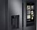 Alt View 5. Samsung - 21.5 Cu. Ft. Side-by-Side Counter-Depth Refrigerator with 21.5" Touchscreen Family Hub - Black Stainless Steel.