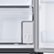 Alt View Zoom 11. Samsung - 21.5 Cu. Ft. Side-by-Side Counter-Depth Refrigerator with 21.5" Touchscreen Family Hub - Stainless steel.