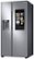 Left Zoom. Samsung - 21.5 Cu. Ft. Side-by-Side Counter-Depth Refrigerator with 21.5" Touchscreen Family Hub - Stainless steel.